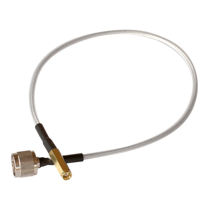Insulated Coaxial Cable With N and SMA Connectors